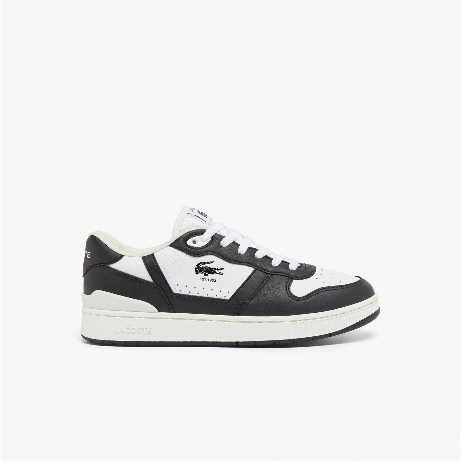 Lacoste T Clip Low Top Built-In Heel Sneakers