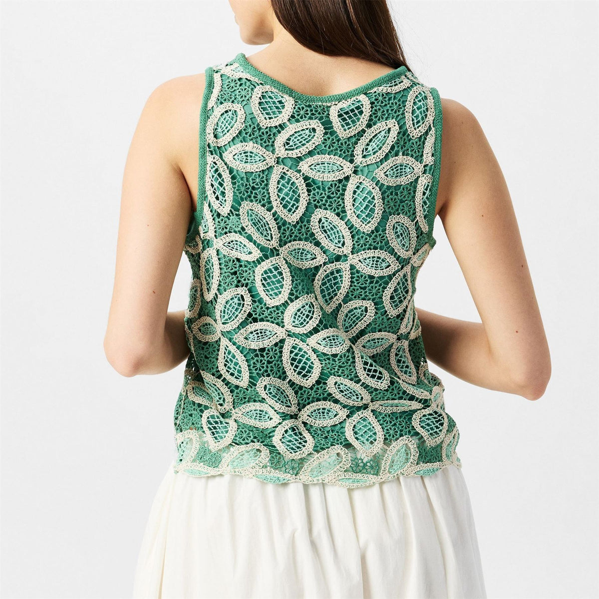 Vero Moda Embroidered Long Sleeve Blouse