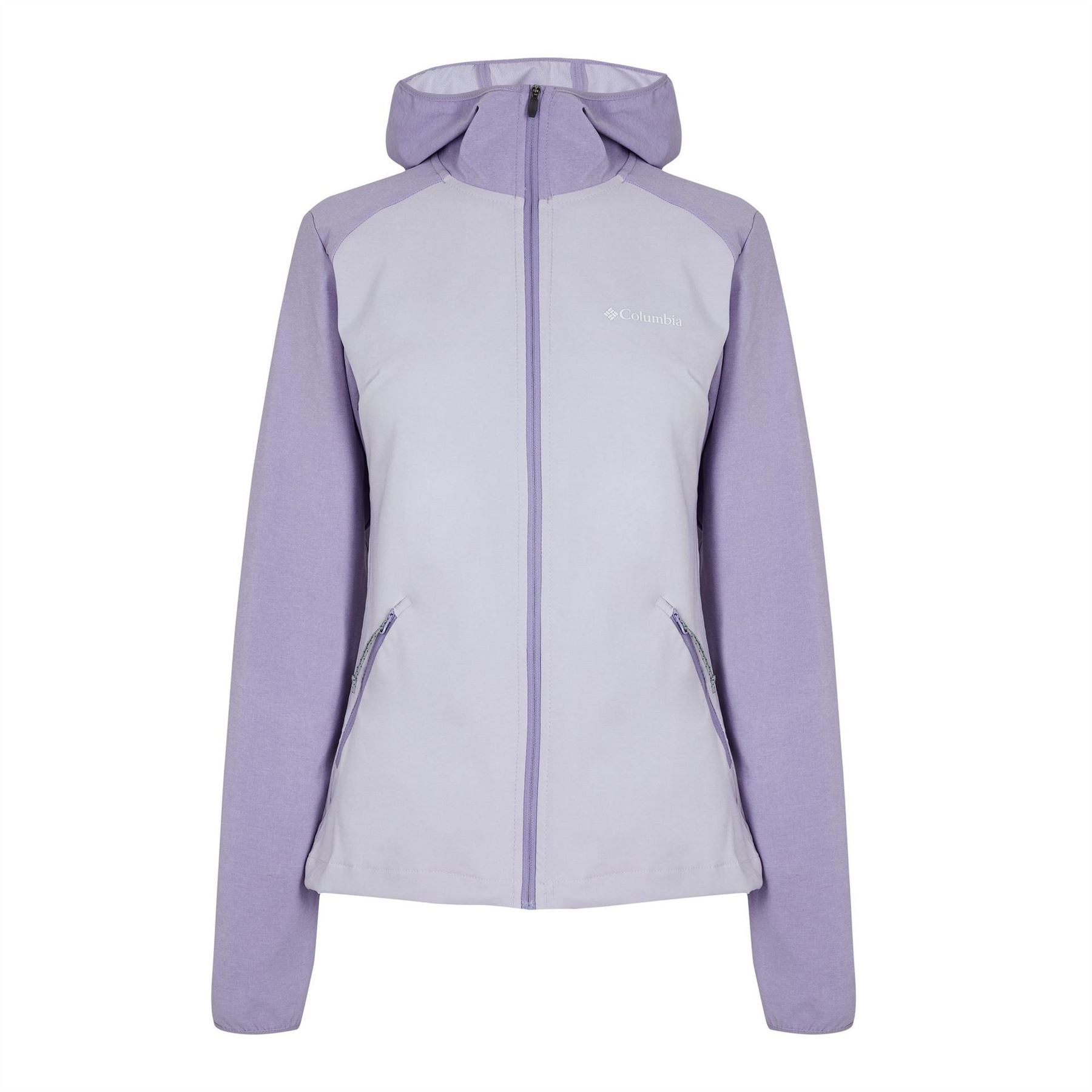 Columbia Heather Canyon Hooded Long Sleeve Softshell Jacket
