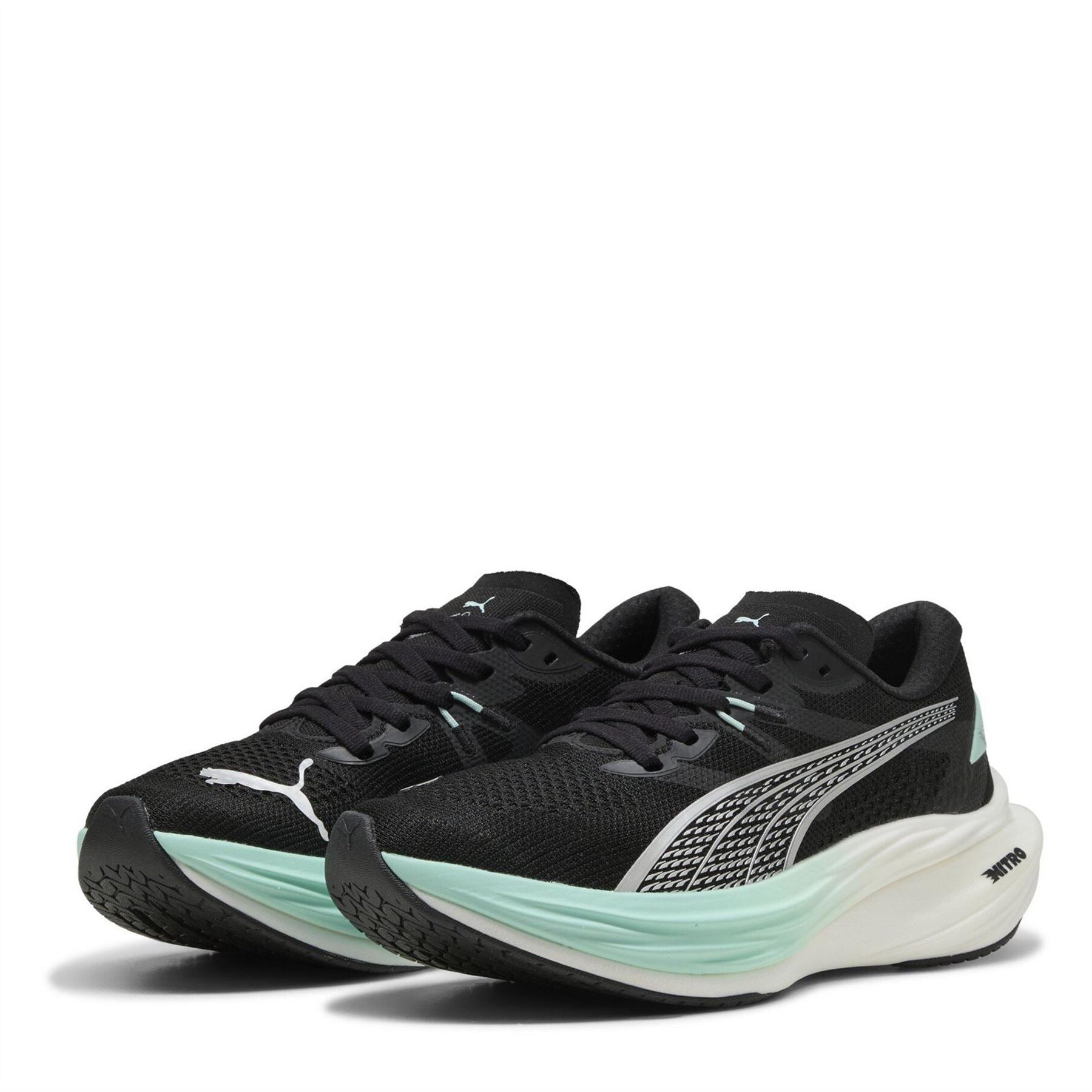 Puma Womens Deviate Nitro 3 Fade Wns Road Running Shoes