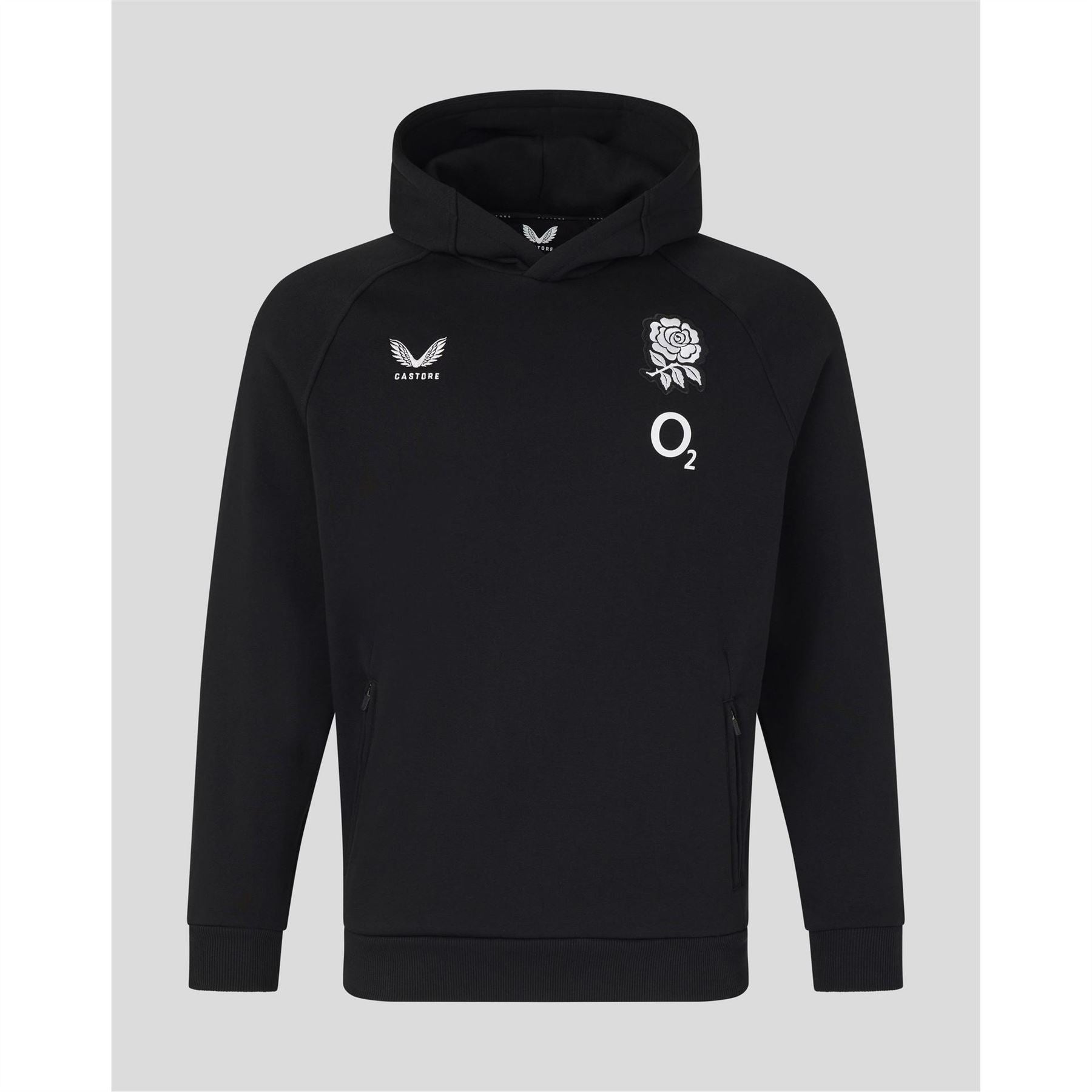 Castore England Rugby 2026 Travel Adapt Fleece Hoodie
