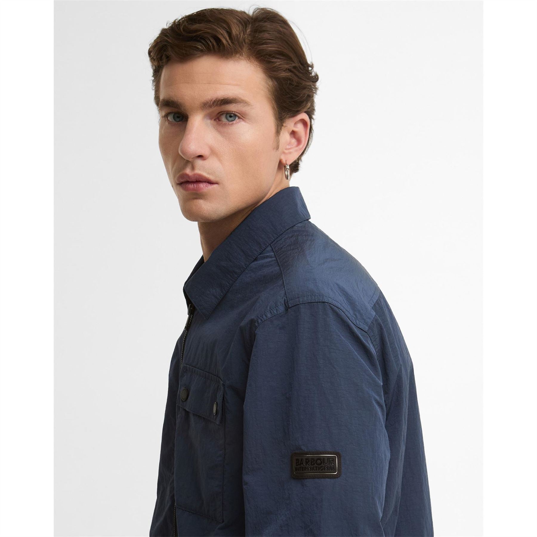 Barbour International Inline Zip Through Overshirt