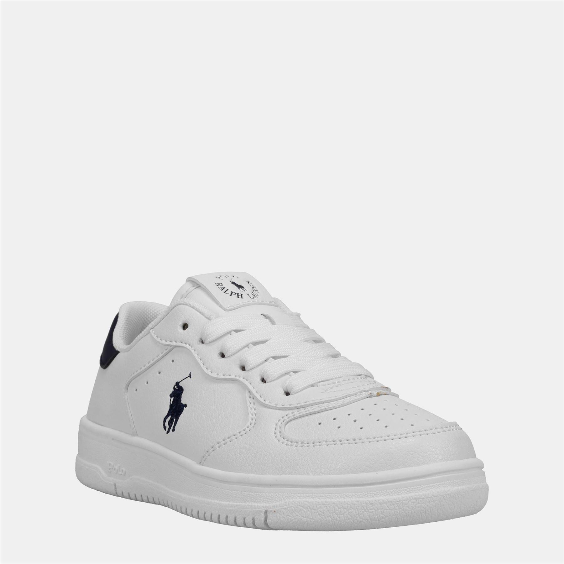 Polo Ralph Lauren Junior Court Flat Heel Trainers