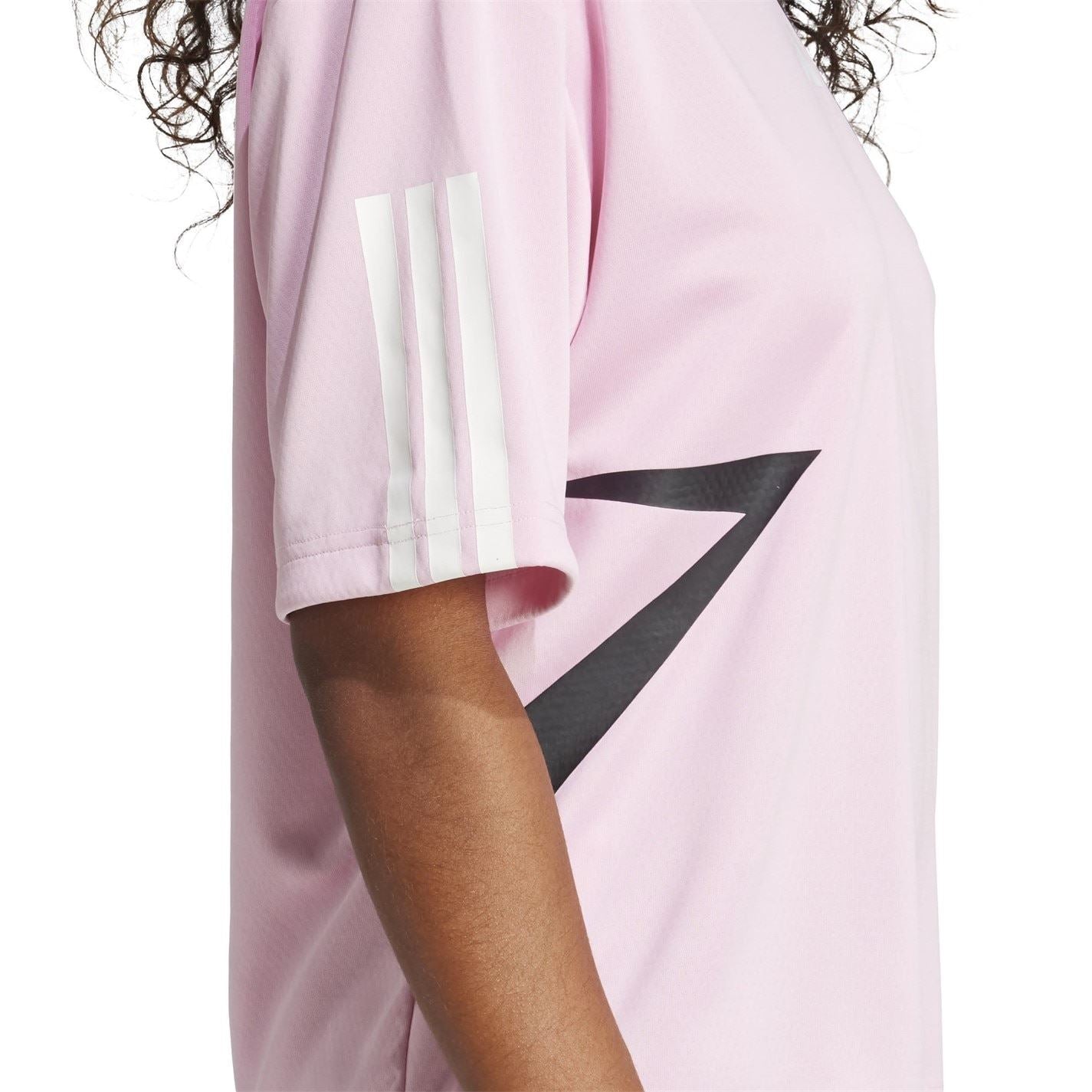 adidas Tiro Cut 3 Stripes Colorblock Boyfriend T-Shirt