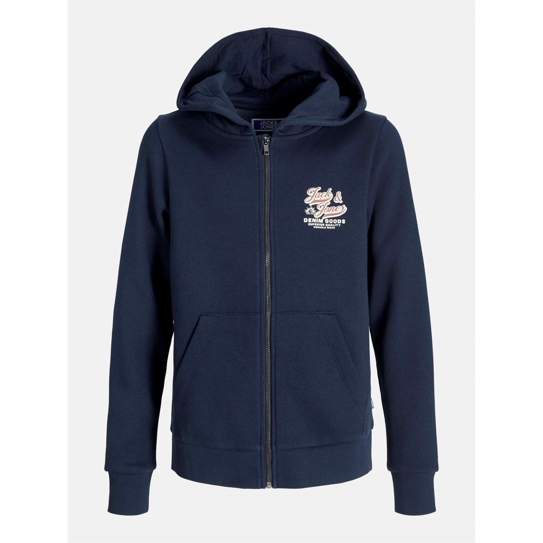 Jack and Jones Logo Zip Hoodie Infant Boys