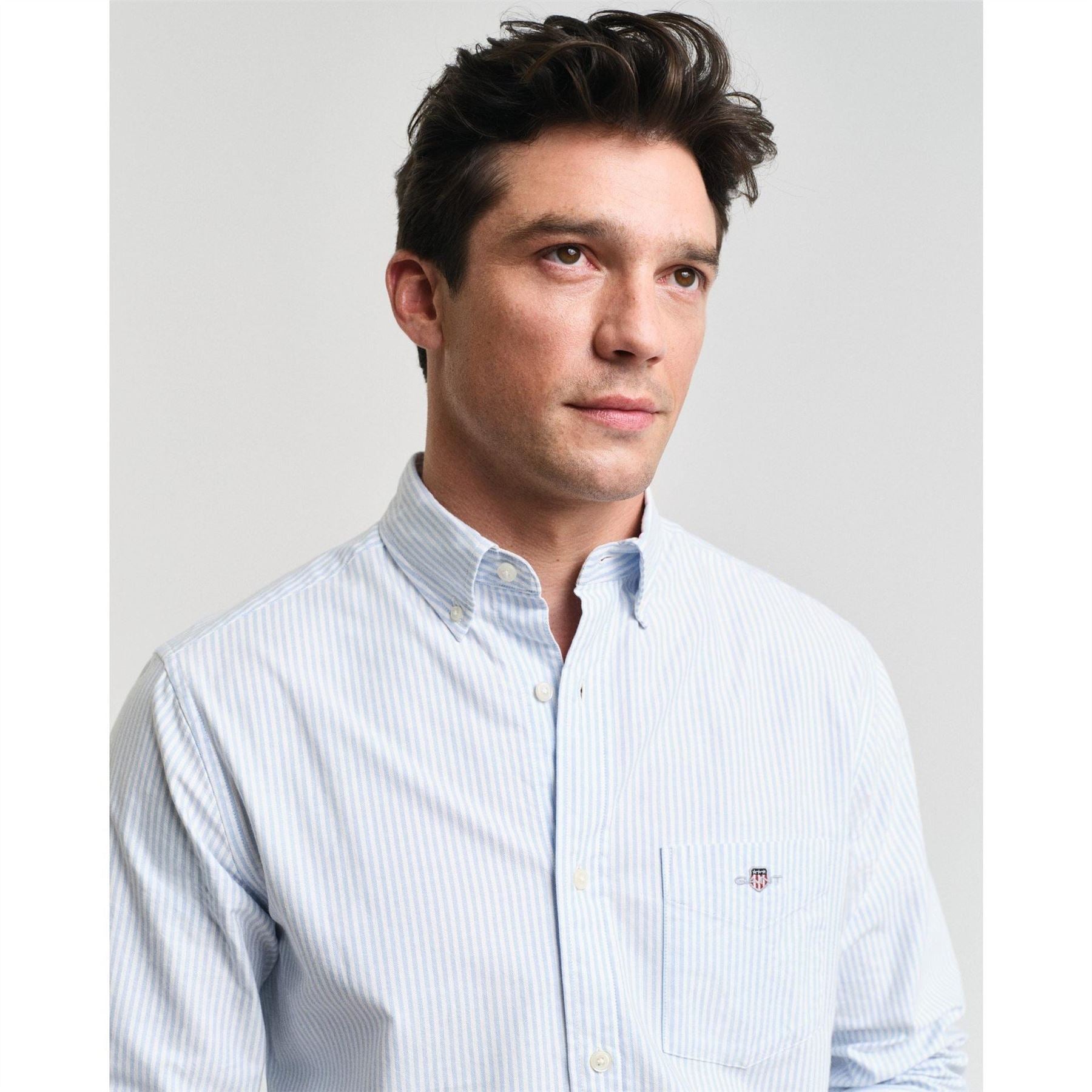 Gant Fit Banker Stripe Classic Oxford Shirt