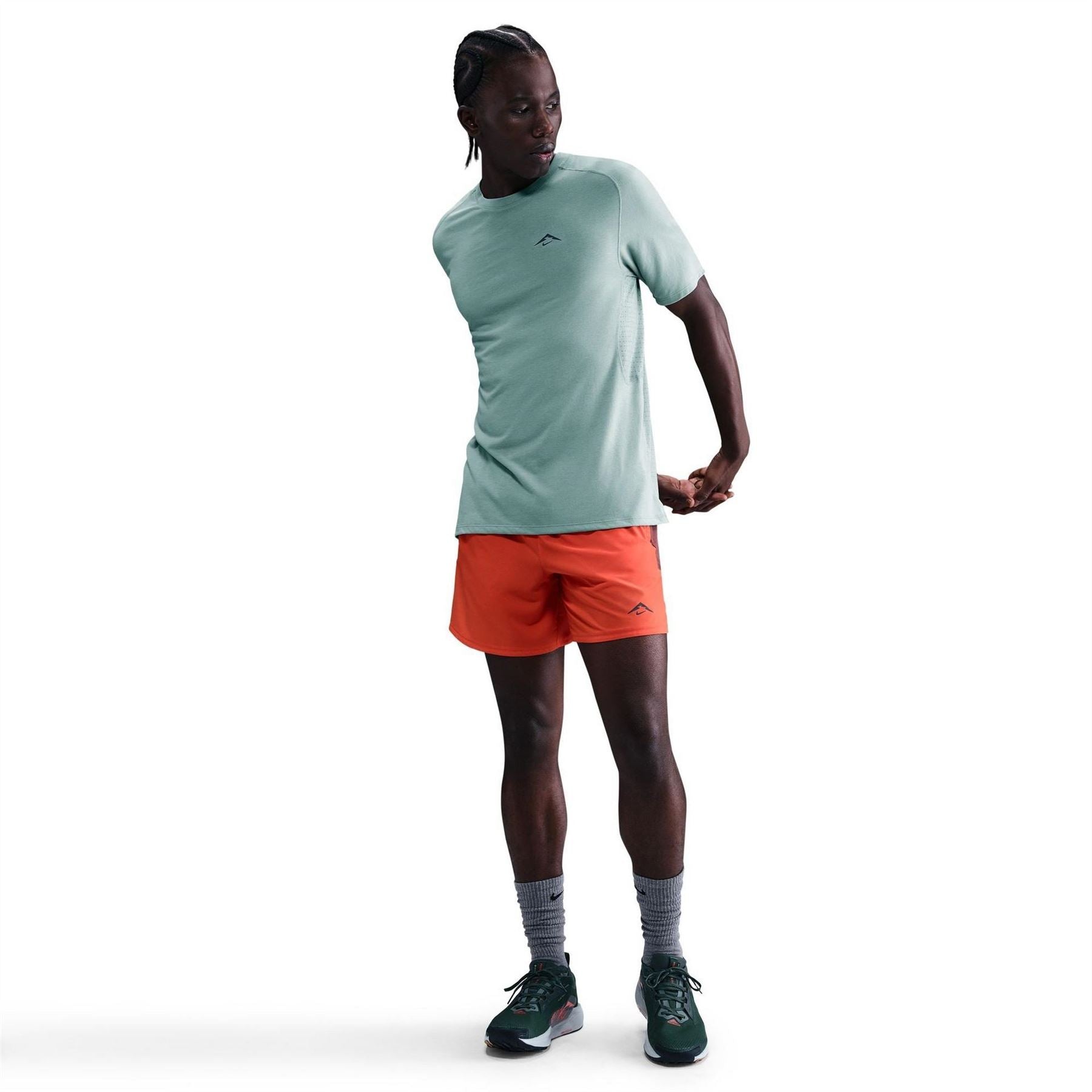 Nike Solar Stitched Detail Crew Neck Short Sleeve Jersey T-Shirt