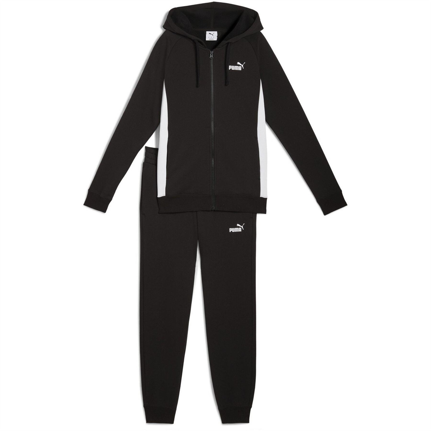 Puma Full Zip Hooded Fleece Tracksuit