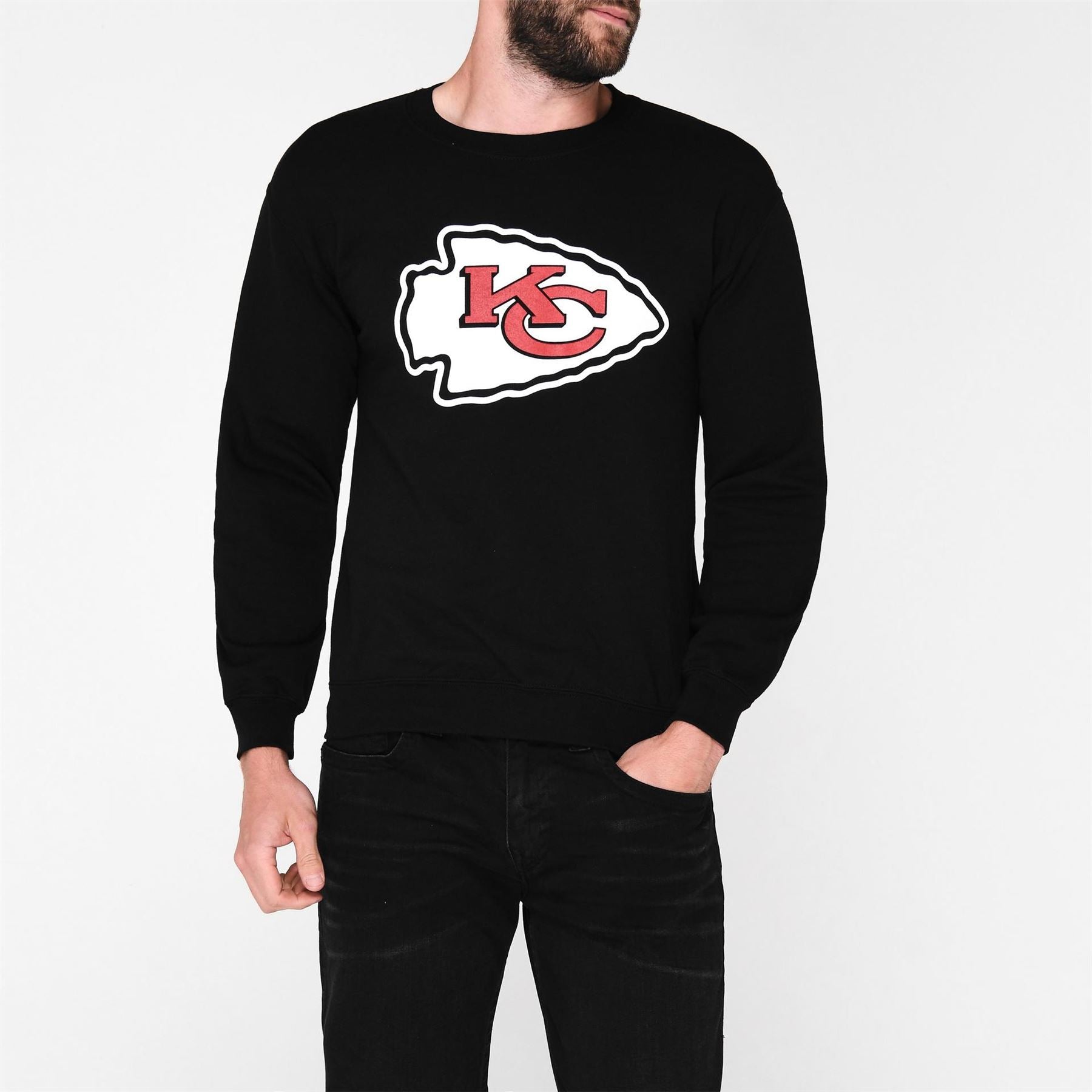 NFL Mens Logo Crew Sweatshirt