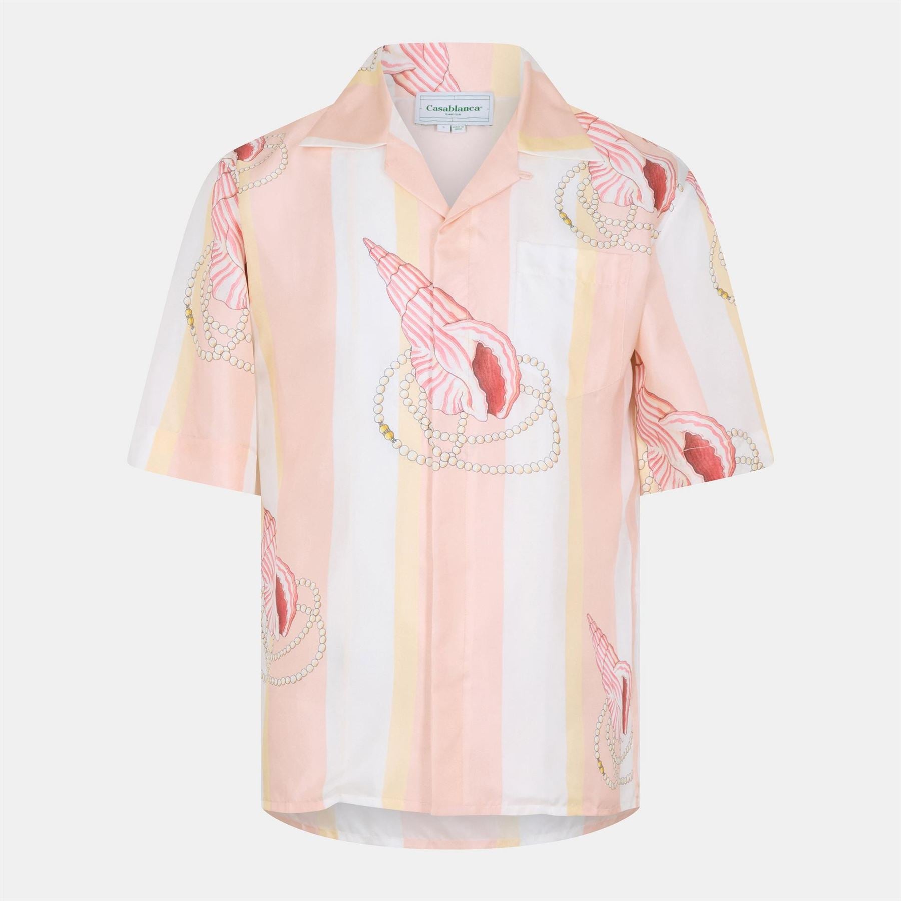 Casablanca Casa Short Sleeve Patterned Shirt