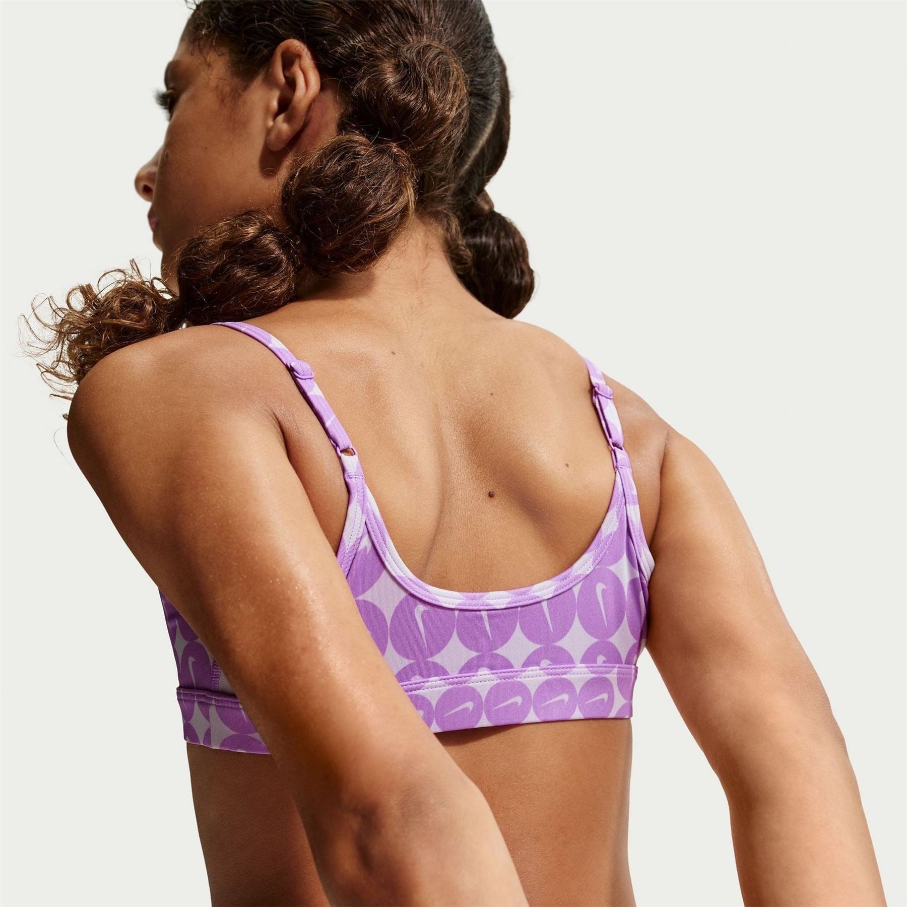 Nike Scoop Neck Sleeveless Bralet Sports Bra