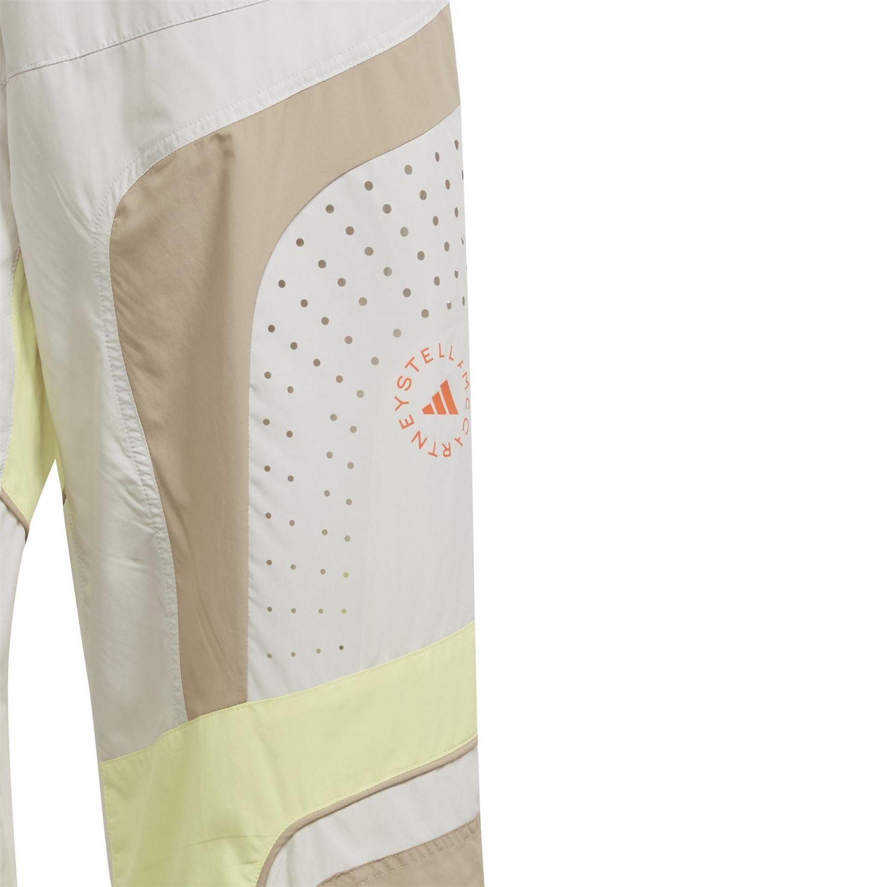 adidas Woven Color Block Wide Leg Track Pants