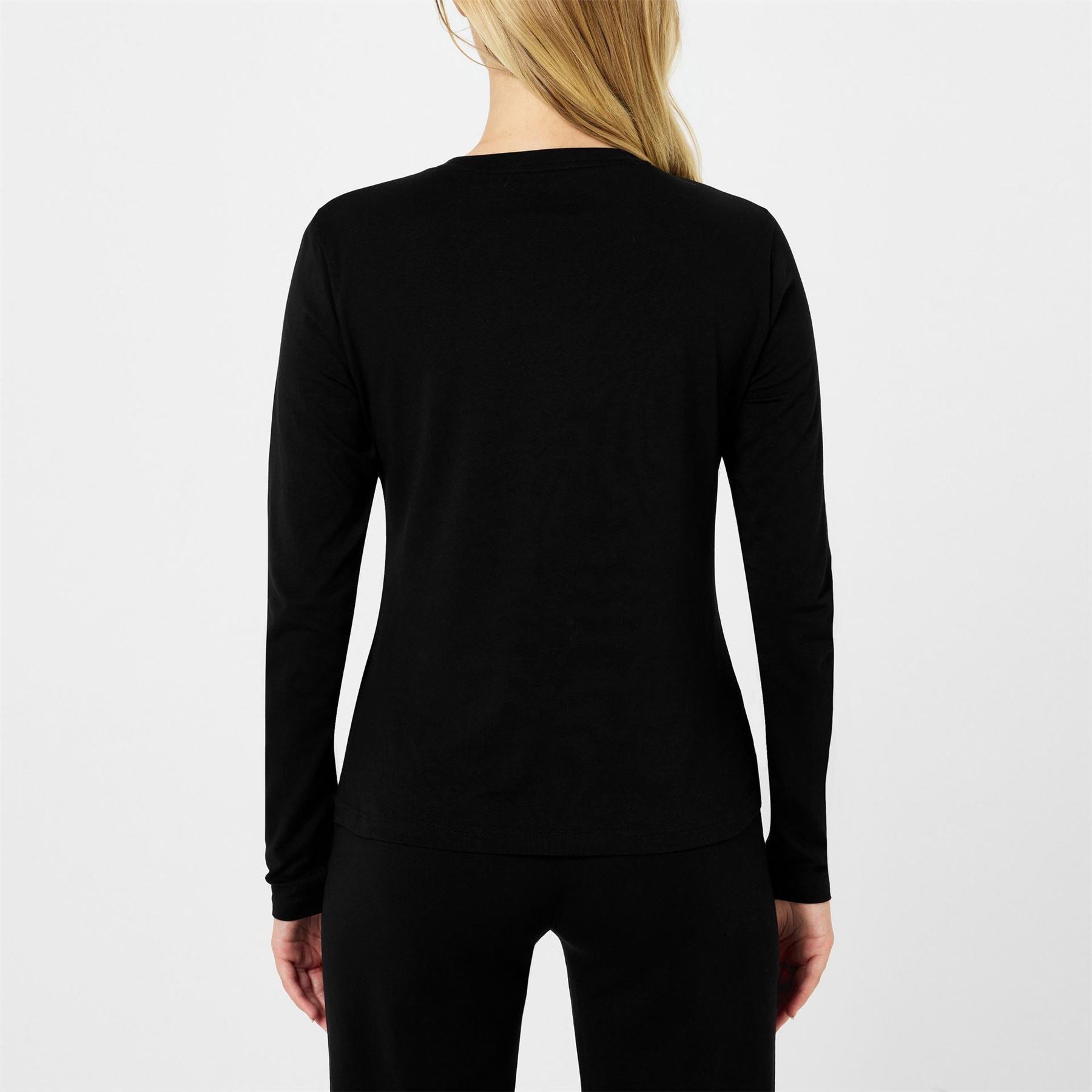 Boss Crew Neck Long Sleeve Relaxed Fit Pyjama Set