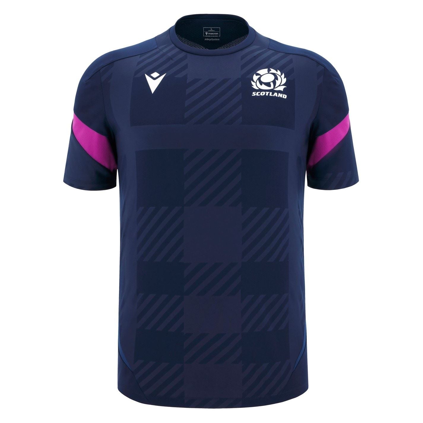 Macron Scotland Rugby Shirt 2025 Adults