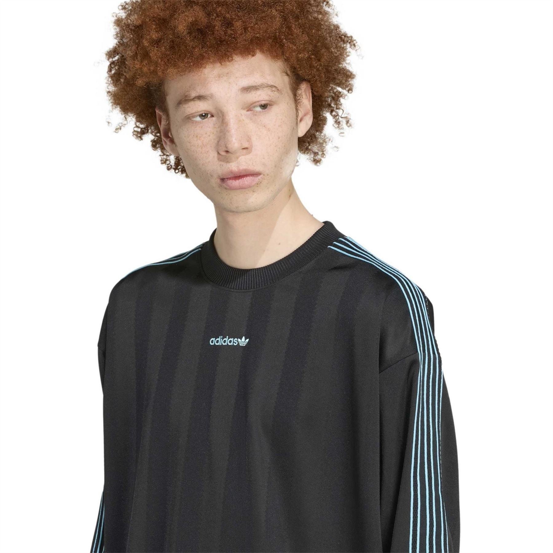 adidas Three Stripes Side Stripes Three Bar Logo Ribbed Cuff Jacket