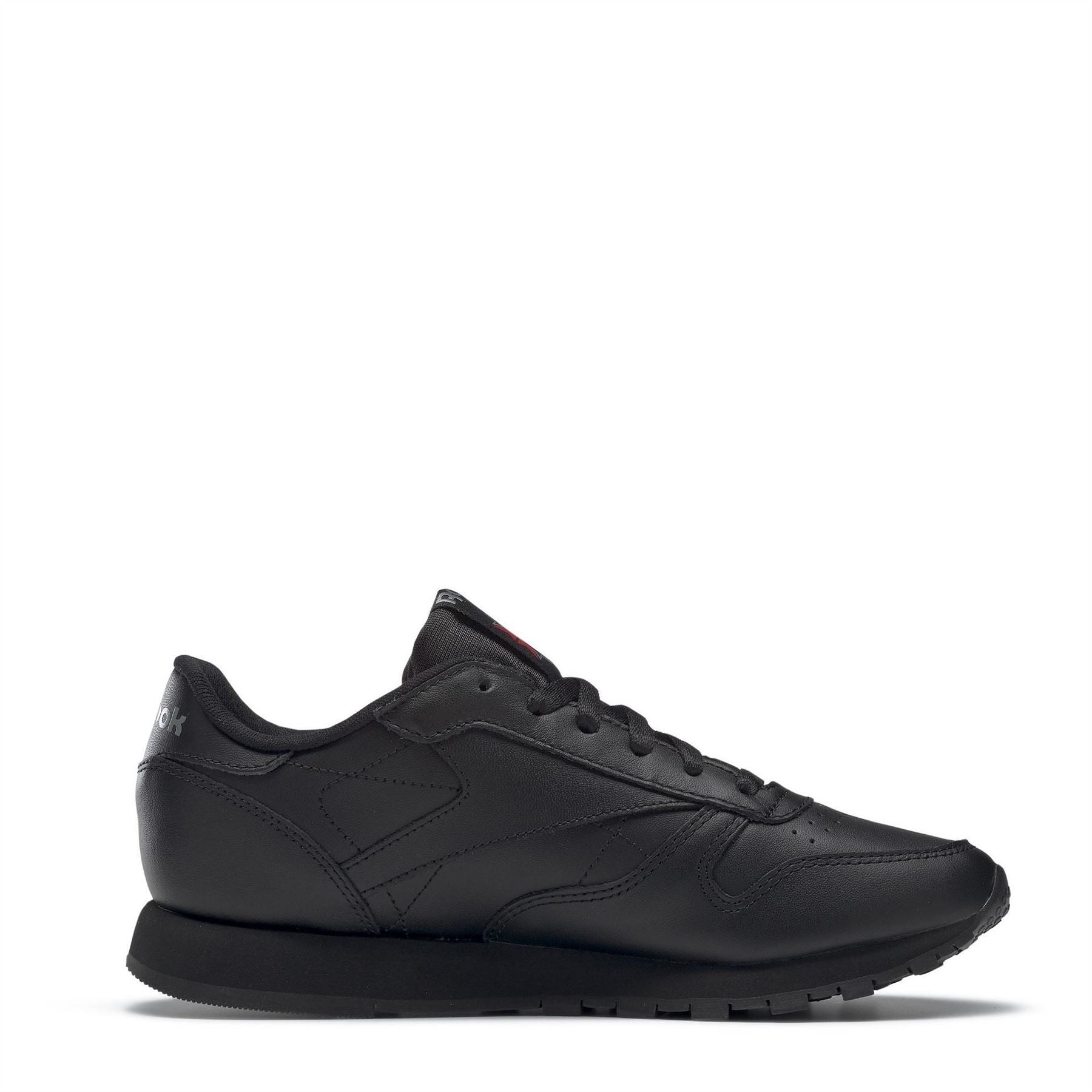 Reebok Classic Leather Lace-Up Trainers with Perforated Detailing