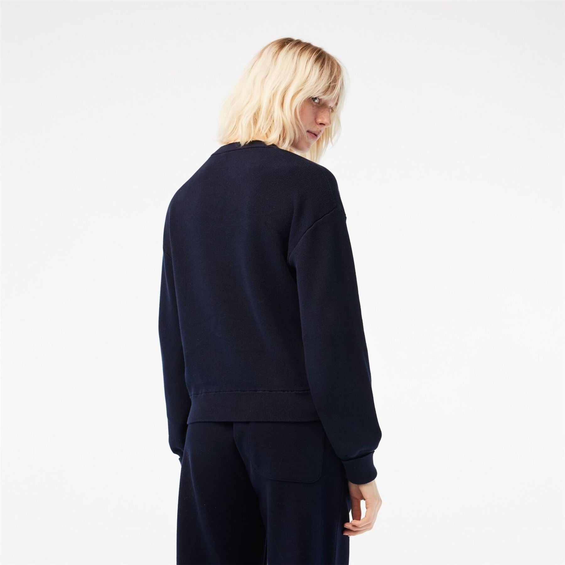 Lacoste V-Neck Regular Fit Long Sleeve Sweater