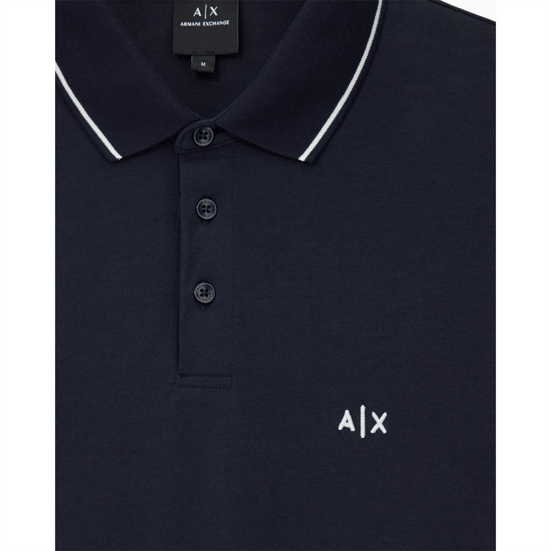 Armani Exchange Short Sleeve Polo Shirts