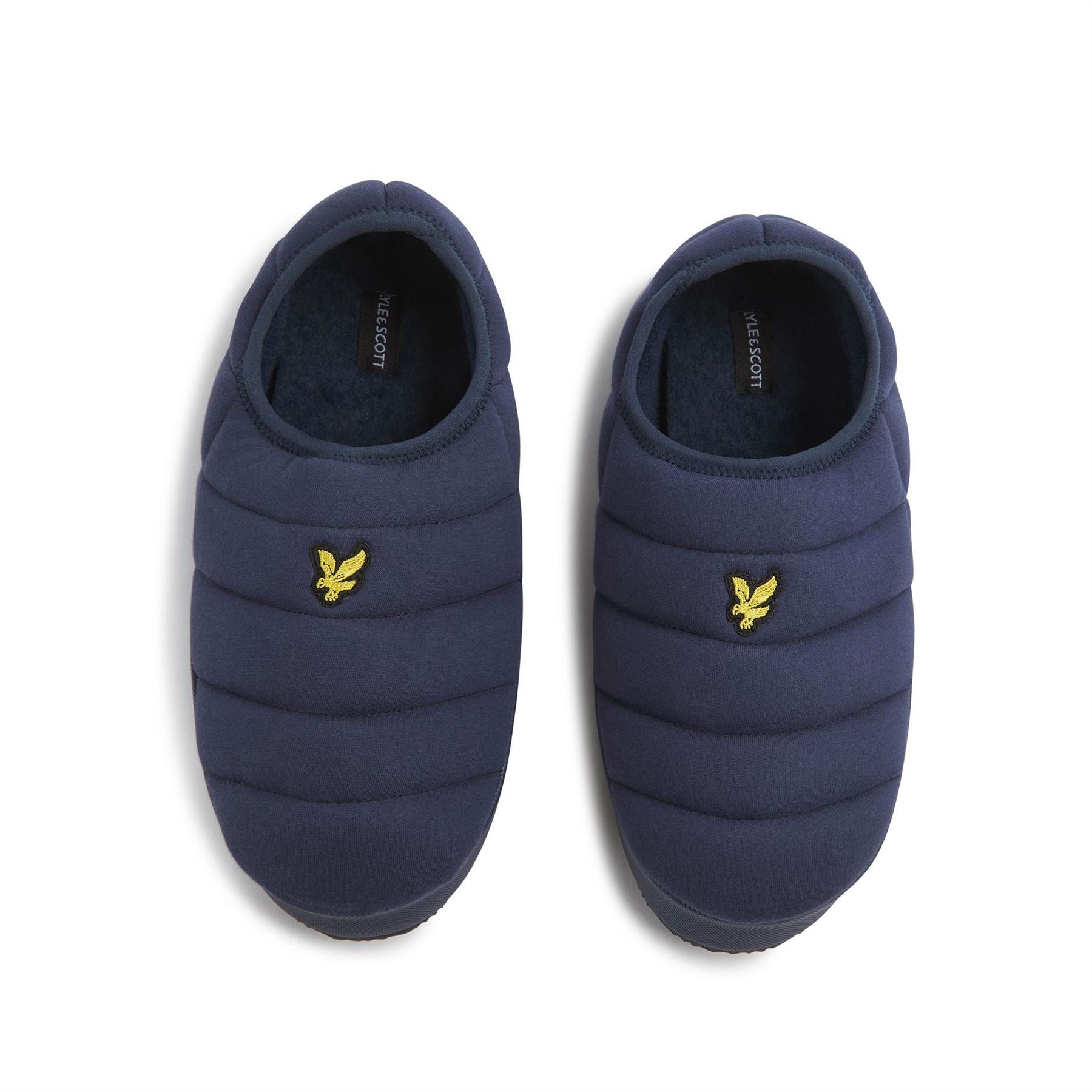 Lyle and Scott Padded Textured Moccasin Slippers