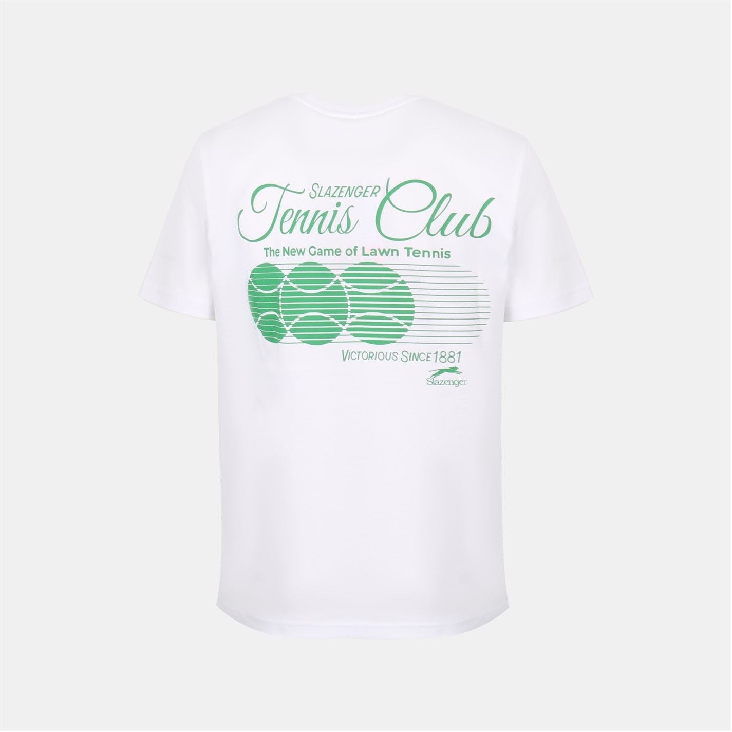Slazenger Tennis Club Crew Neck Short Sleeve T-Shirt