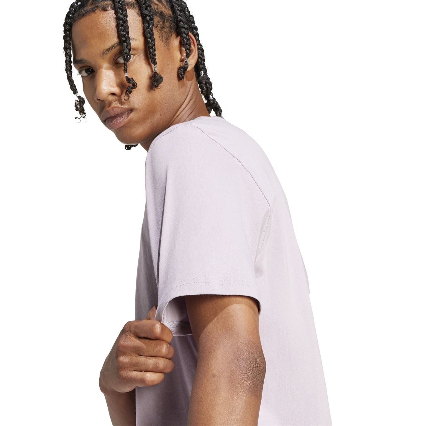 adidas Mens Essentials Single Jersey Logo T-Shirt