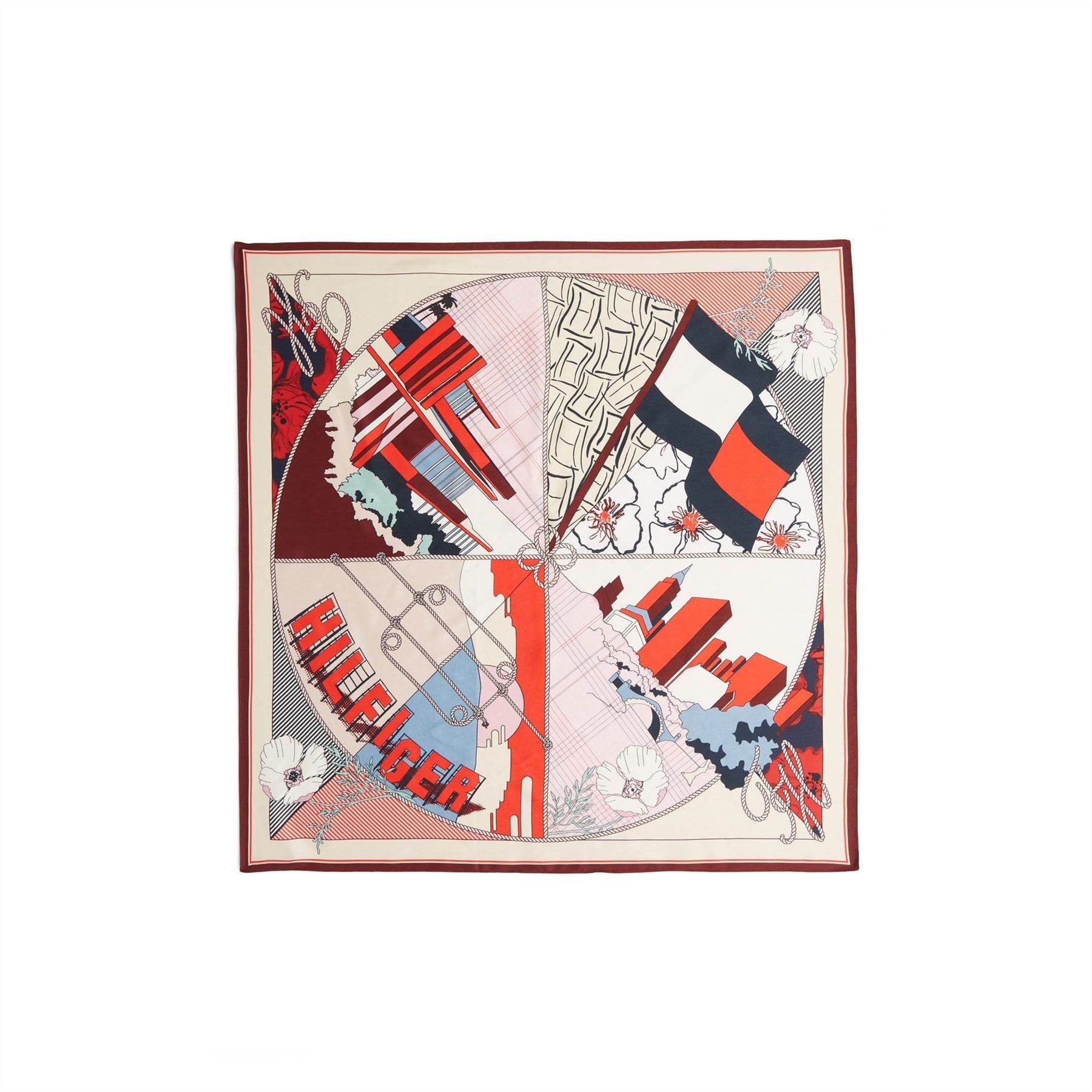 Tommy Hilfiger Floral Silk