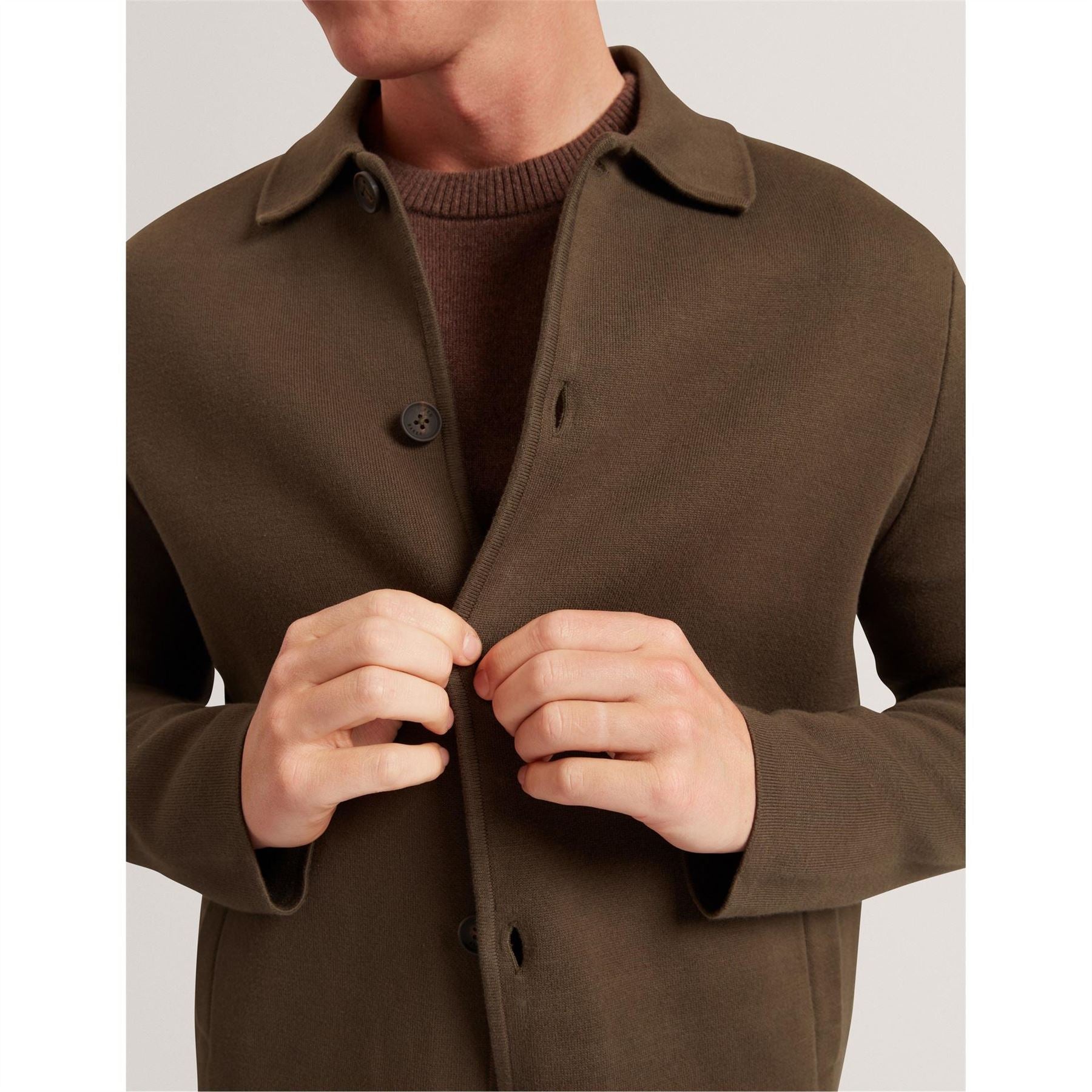 Ted Baker Knitted Hybrid Jacket