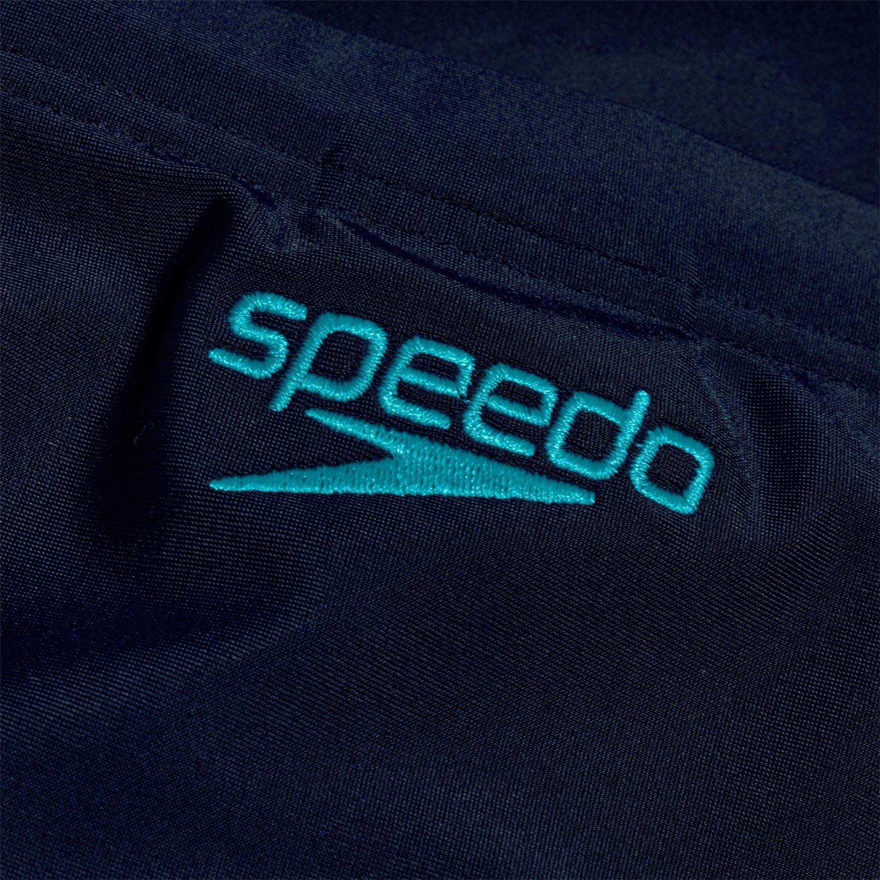 Speedo Color Block Patterned Splice Bikini Set