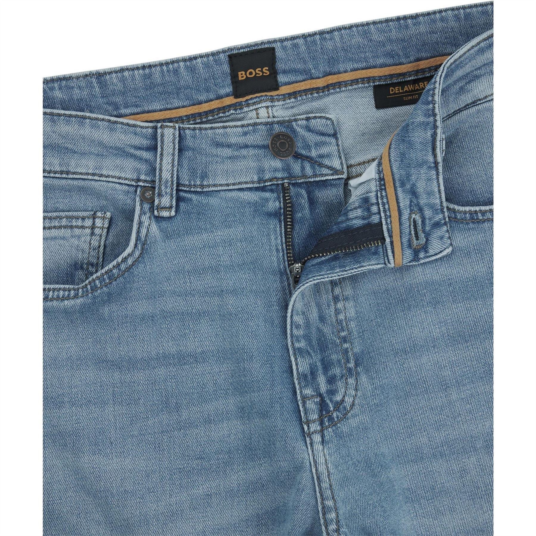 Boss Delaware Slim Fit Jeans, Modern Silhouette