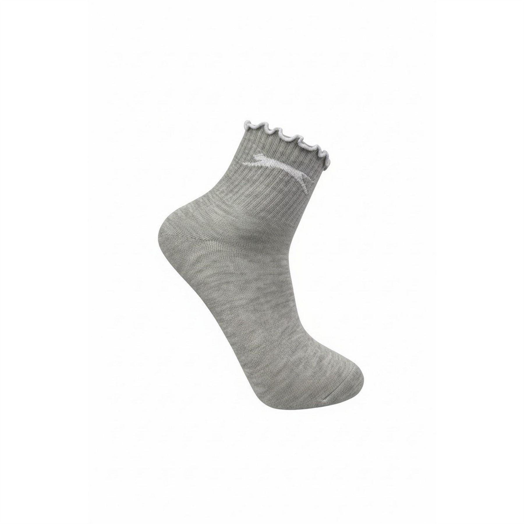 Slazenger Ruffle Turn Cuff Ankle Socks