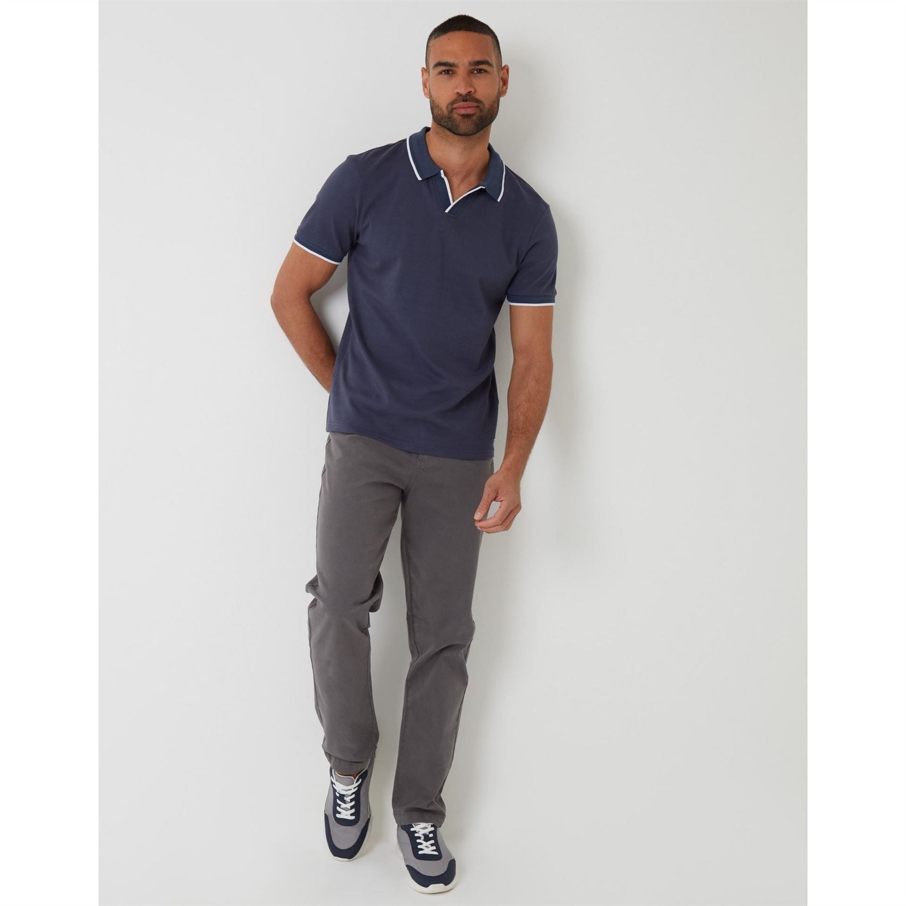Threadbare Polo Marriage Regular Fit Short Sleeve Shirt