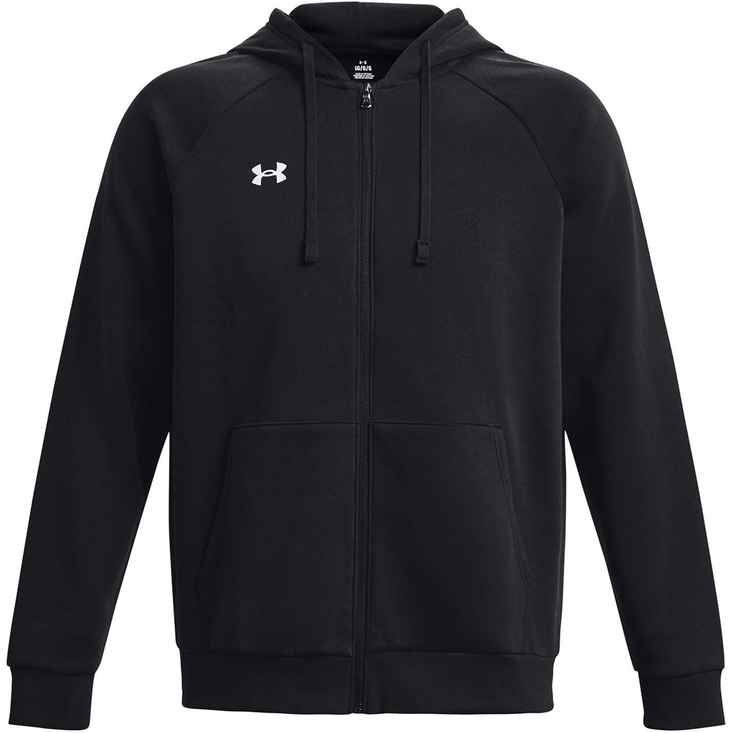 Under Armour Mens Armour Ua Rival Fleece Full Zip Hoodie