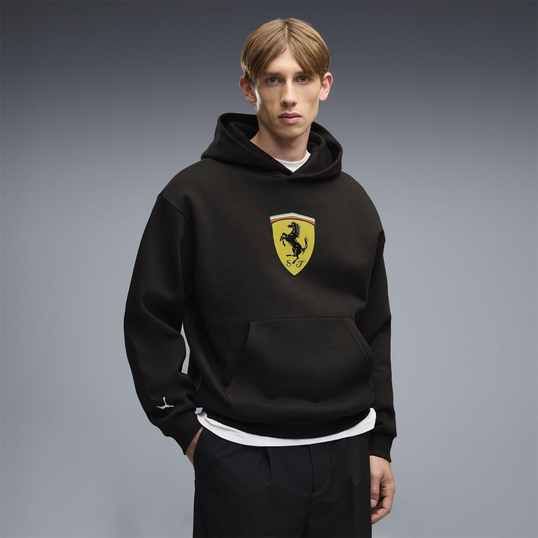 Puma 71 Ferrari Over The Head Oversized Fit Hoodie