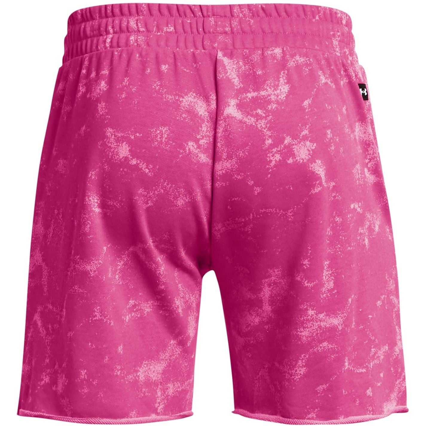 Under Armour Project Rock Marble Patterned Bermuda Shorts