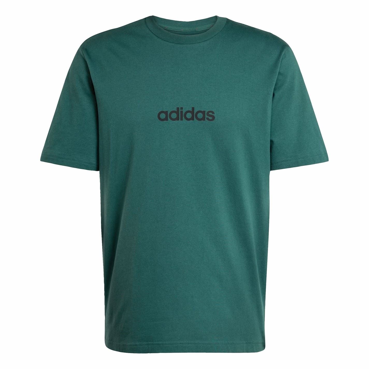 adidas Mens Essentials Single Jersey Logo T-Shirt
