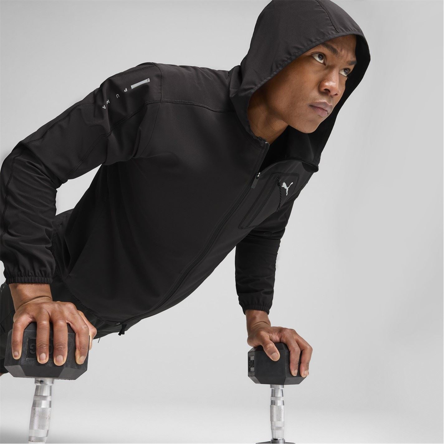 Puma Mens M Flex Woven Jacket Tracksuit Top