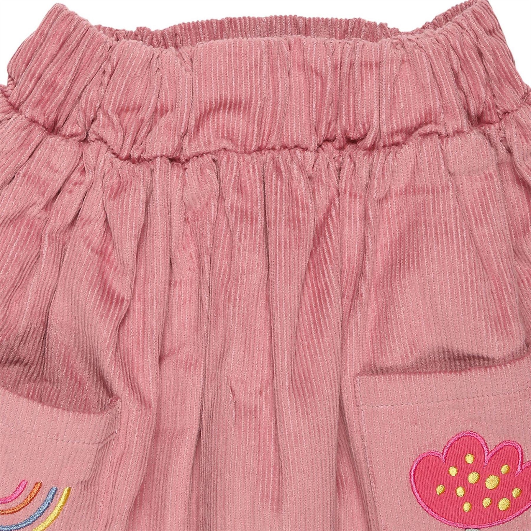 Lilly and Sid Rainbow Cord Mini A-Line Skirt