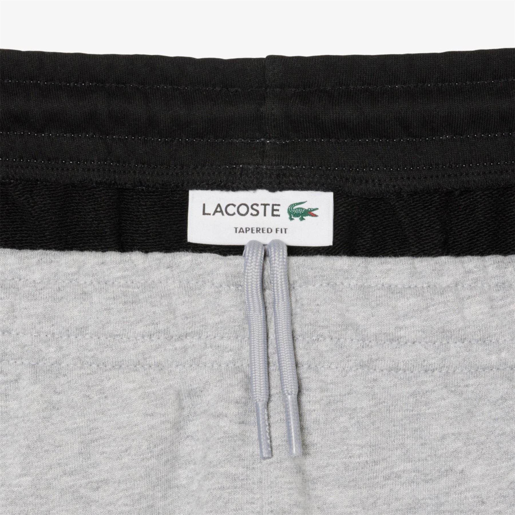 Lacoste Colour Block Closed Hem Fleece Joggers