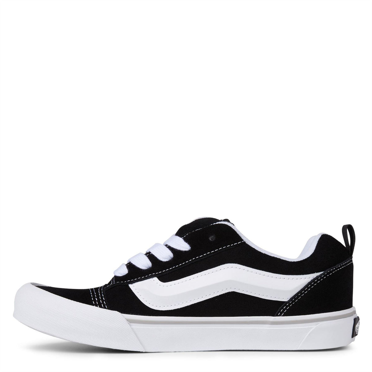 Vans Knu Skool Black White Canvasas Trainers