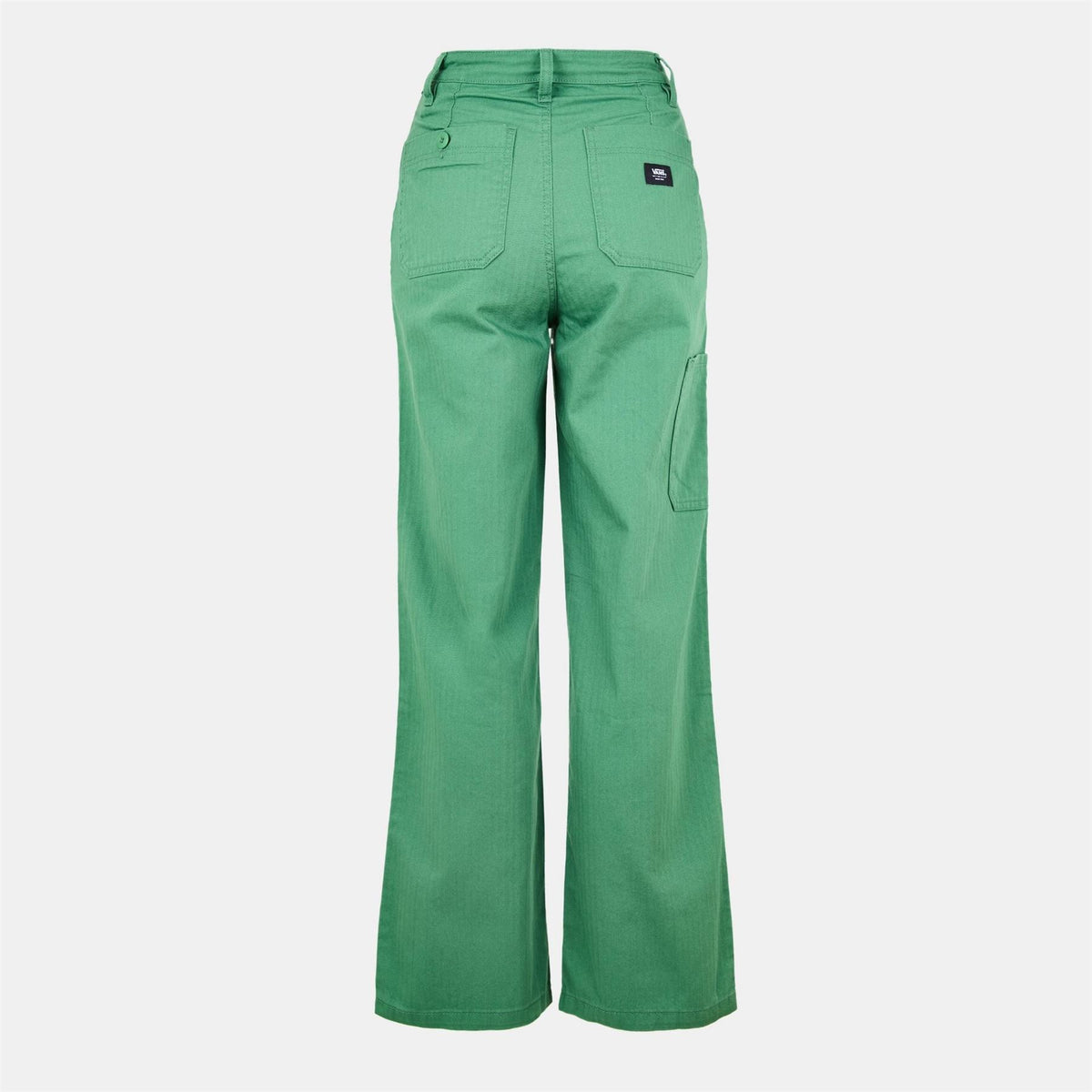 Vans Union Relaxed Solid Patterned Wide Leg Cargo Pants