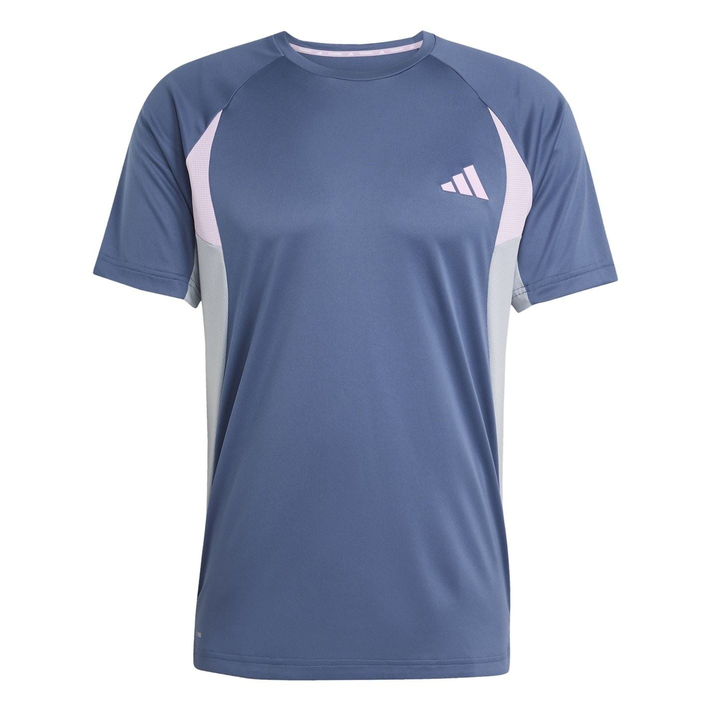adidas Mens Climacool Colorblock T-Shirt