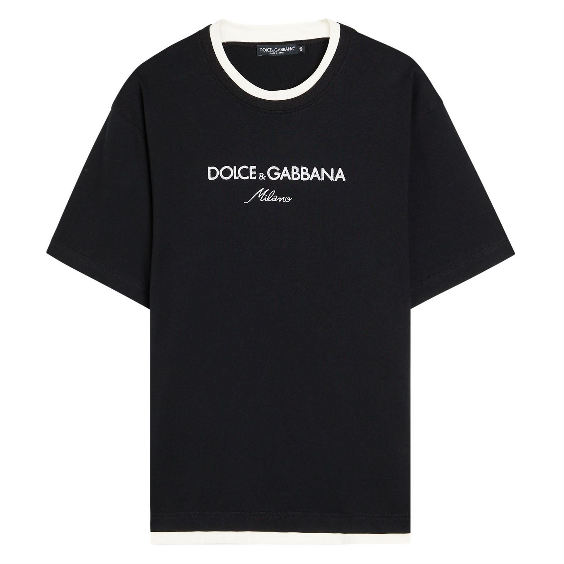 Dolce and Gabbana Classic Ringer Tee