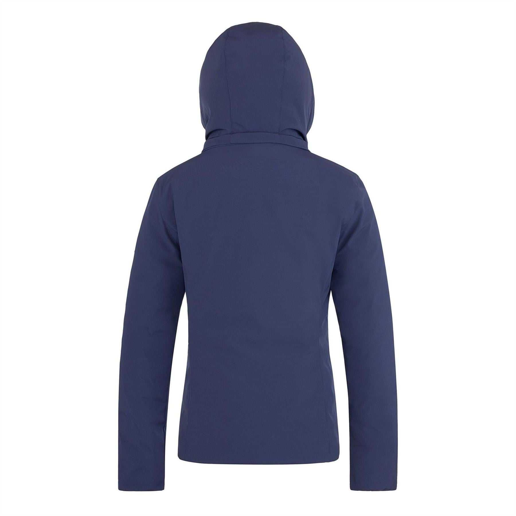 Cape Heights Solid Patterned Hooded Snap Button Puffer Jacket