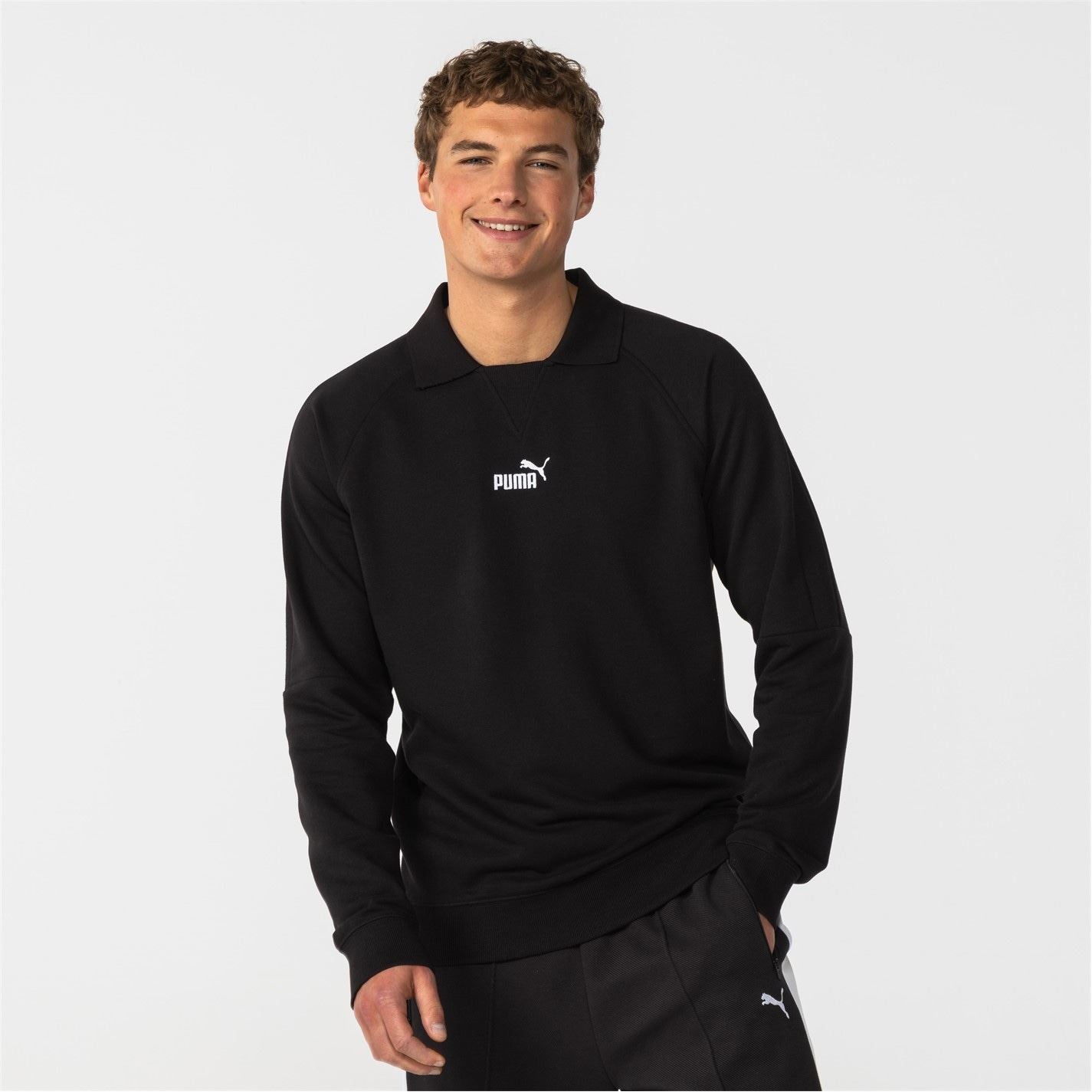 Puma Logo Crew Sweatshirt