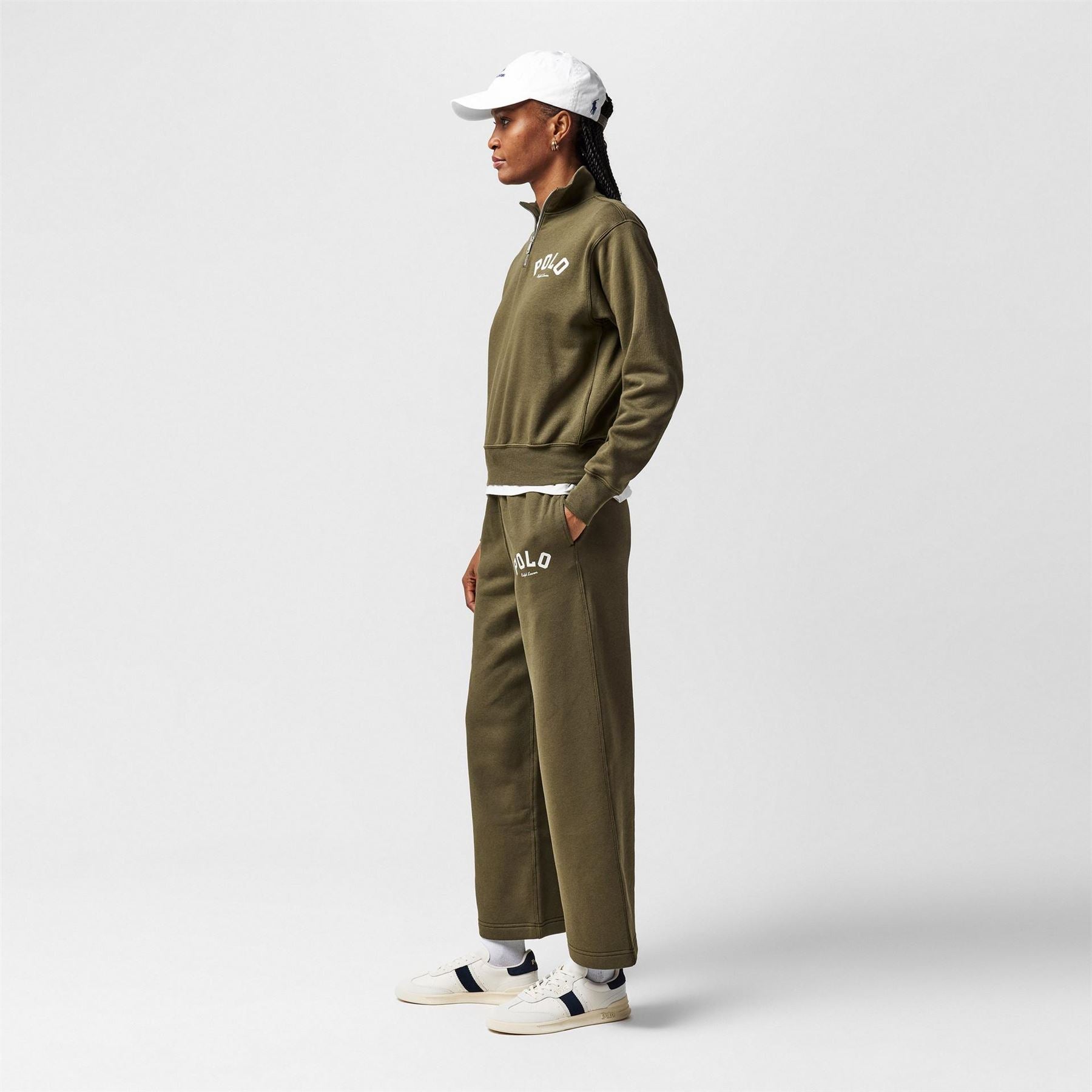 Polo Ralph Lauren Leather Court Trainers
