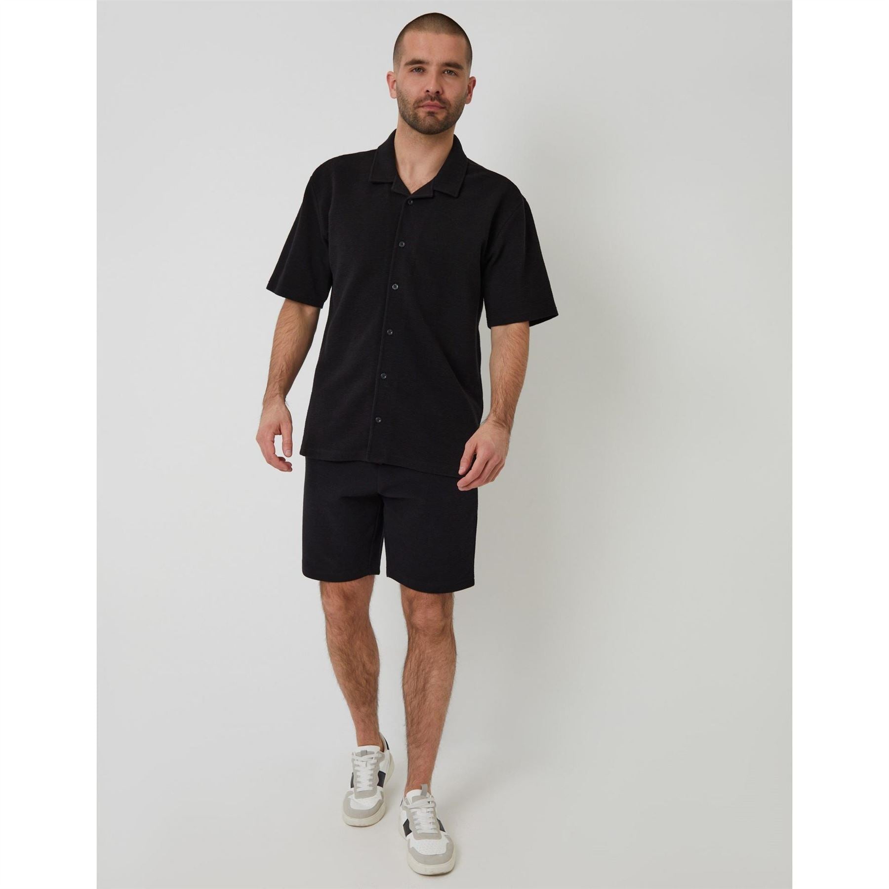 Threadbare Embley Relaxed Fit Short Sleeve Shirt