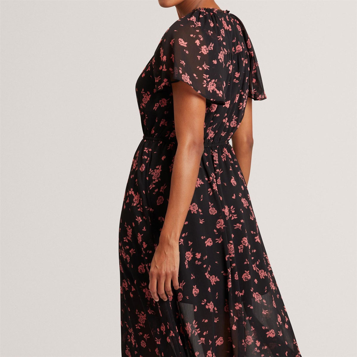 Ted Baker Baker Print Midi Dress