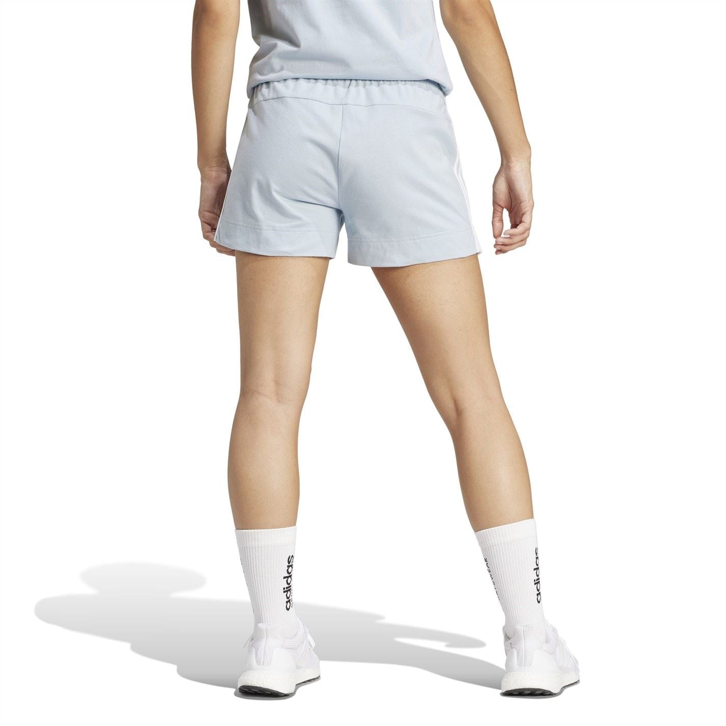 adidas Womens Essentials 3 Stripe Shorts