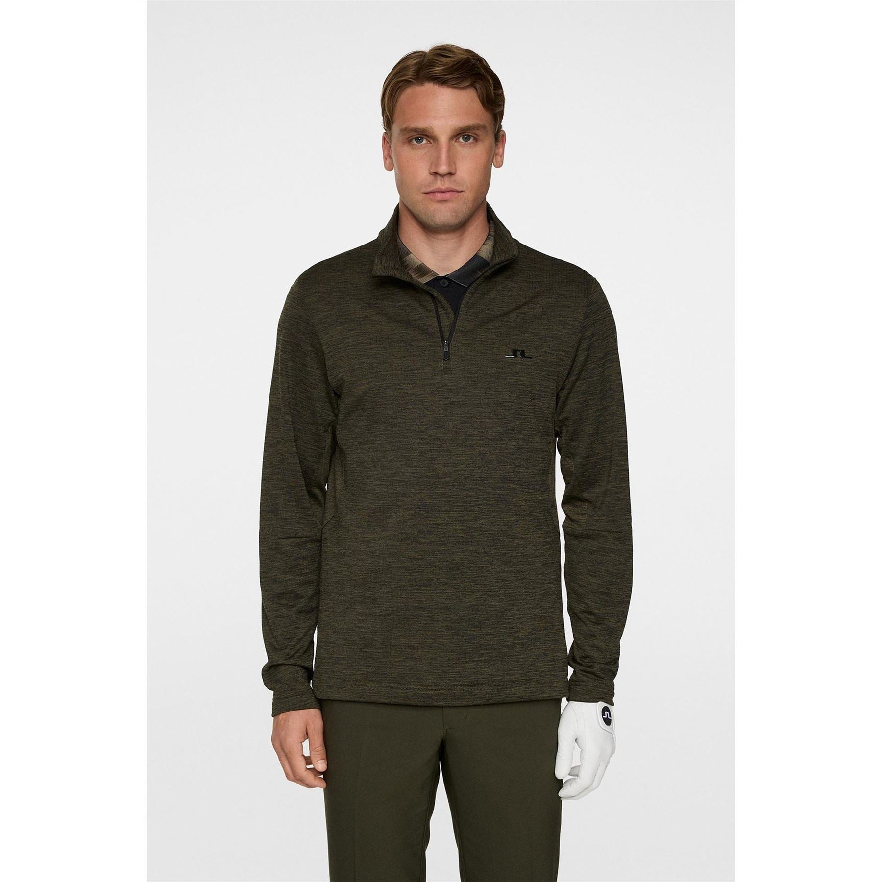 J Lindeberg Golf Destry Quarter Zip Sn52