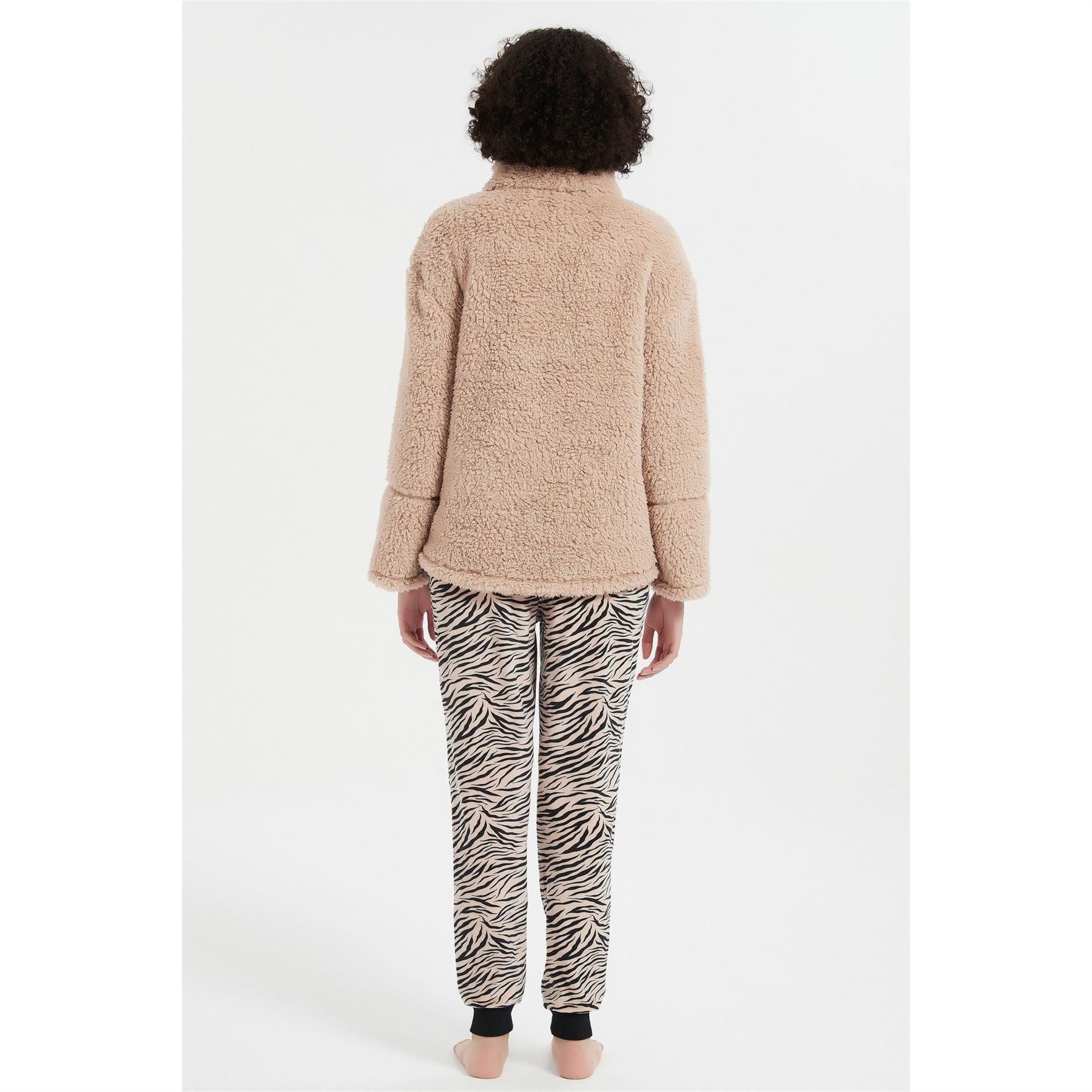 Linea Animal Quarter Zip Lounge Set